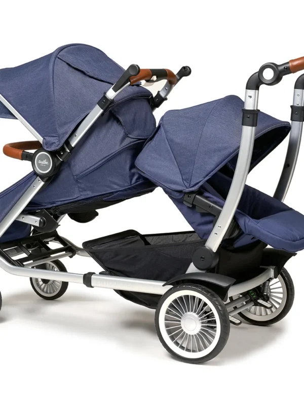 a stroller full of items